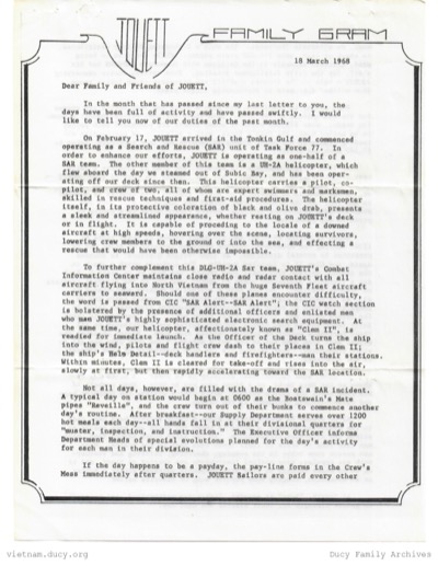 Family Gram - Capitan Robert S Hayes - pg 1