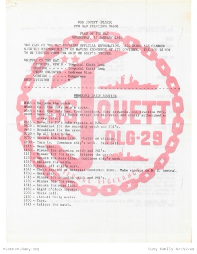 USS Jouett DLG-29 Plan of the Day pg 1 — plans-of-the-day