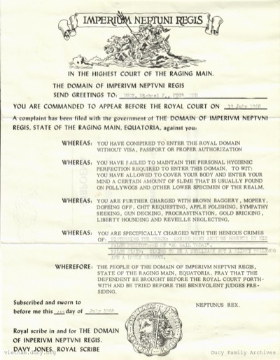 Mike Ducy Neptune's Court Subpoena — ship-pubs