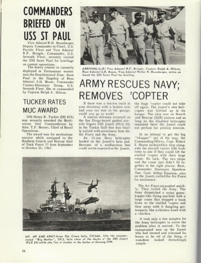 Army Rescues Navy, Removes Copter - Vigilance - Pg 16 — Vigilance Magazine