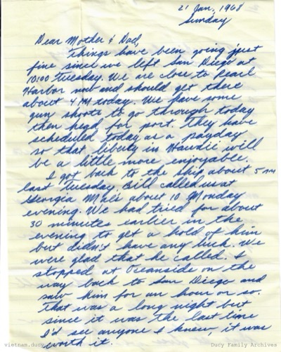 Mike to Home pg 1. — mike