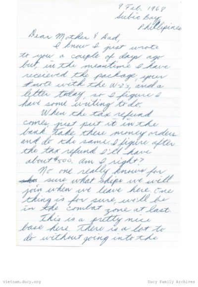 Mike to Home pg 1 — mike