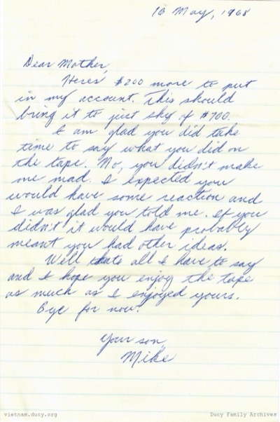 Mike to Home pg 1 — mike