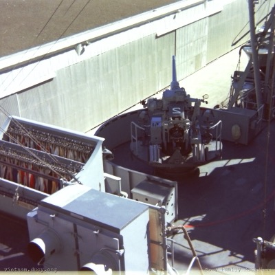 3" Gun Mount on USS Jouett, Pearl Harbor, HI
