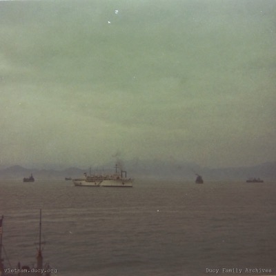 USS Repose in DaNang Harbor
