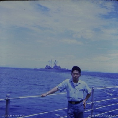 Unknown In front of USS Horne