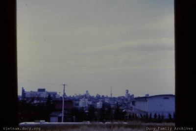 City view, Tokyo Tower in background