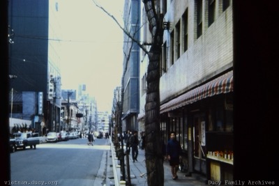 Downtown street after dinner