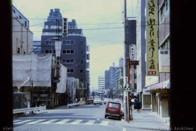 Side street, Sunday traffic