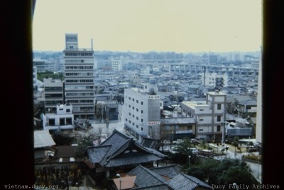 Buildings from lower level