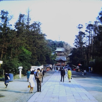 Lake at shrine