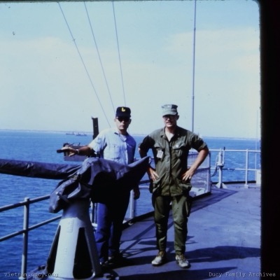 Mike & Bill upper deck, Da Nang