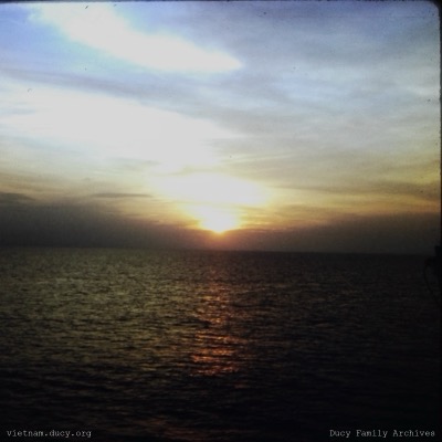Sunset, Da Nang Harbor